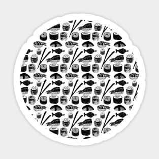 Sushi Pattern Sticker
